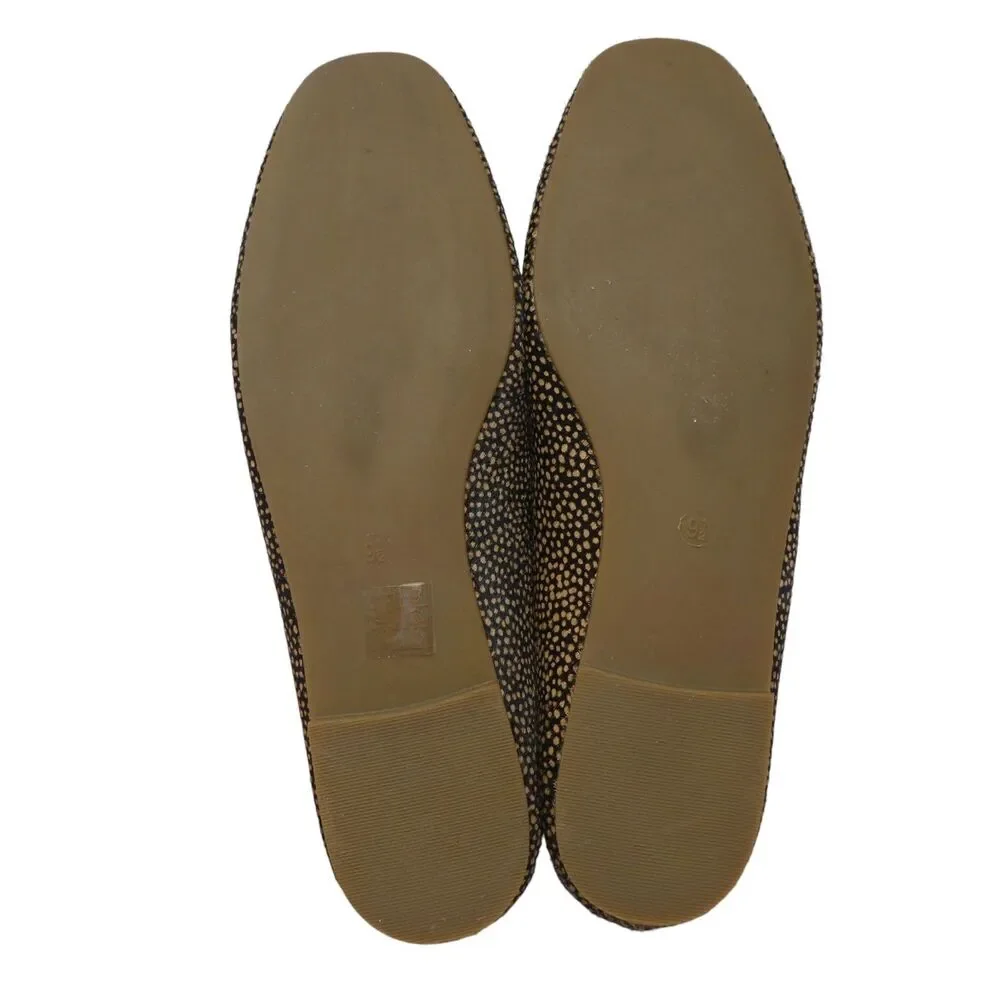 Madewell‎ Corey Spotted Calf Hair Leather Loafers Flats